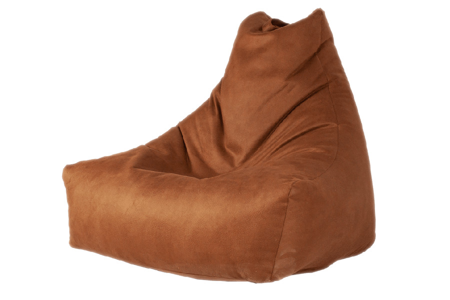 Mr.lounge beanbag cognac leatherlook