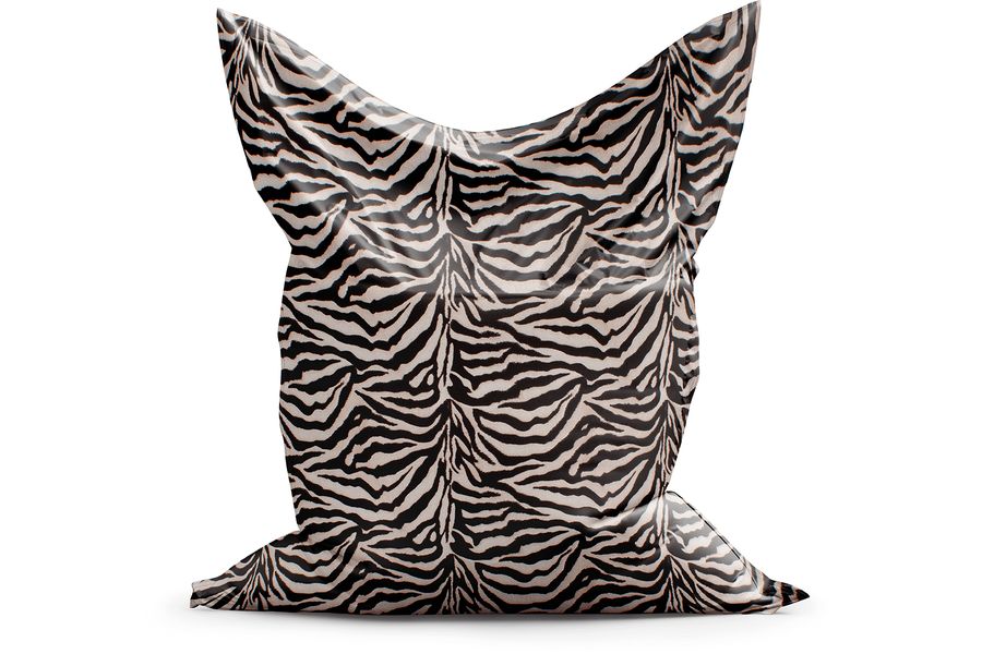 Zitzak zebra zwart-wit