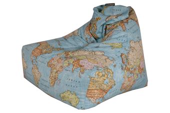 Mr.lounge beanbag wereld kaart